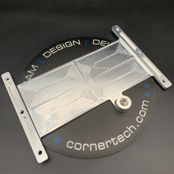 CornerTech custom products - aircraft cabin tray mount.